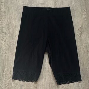 90s Lace Trim Shorts